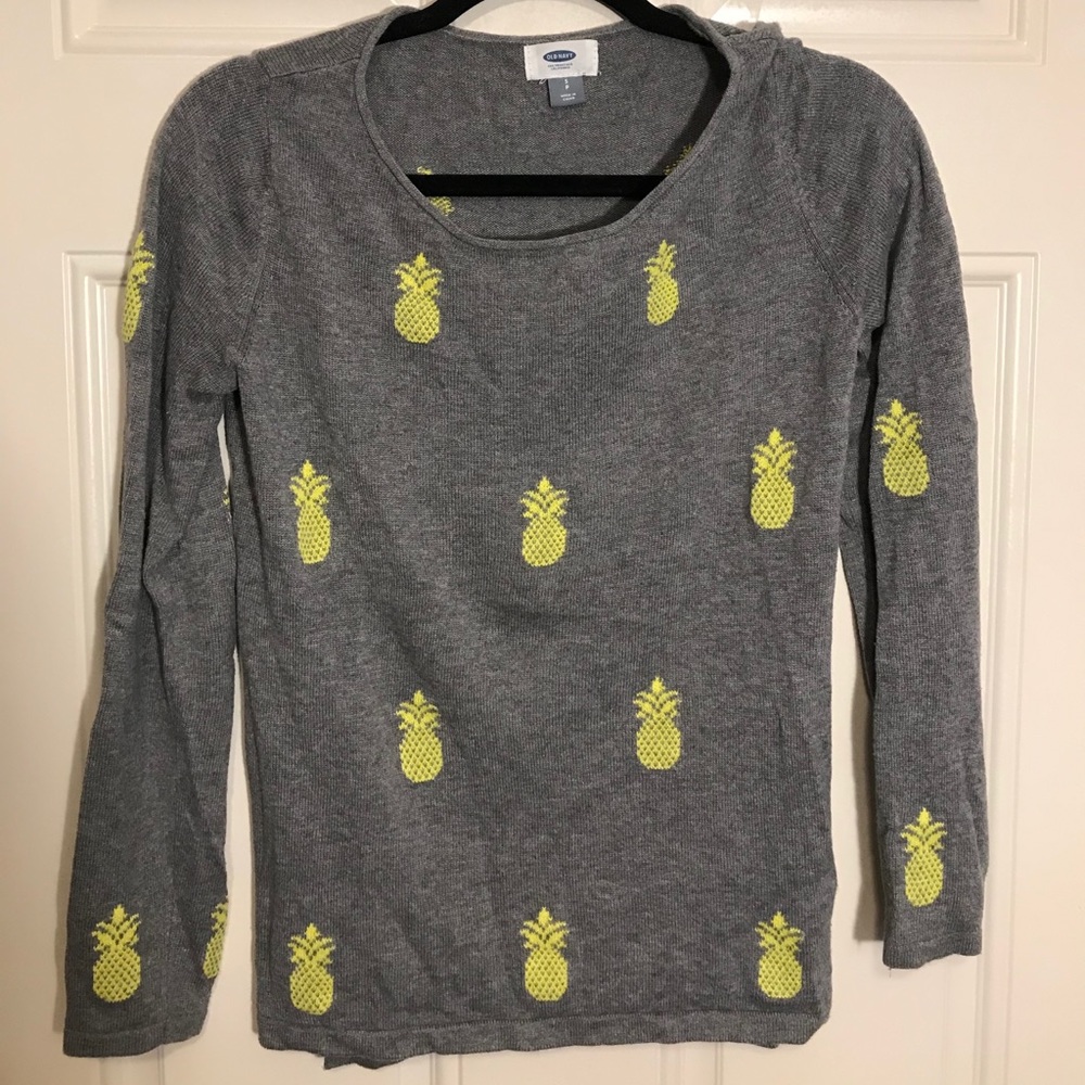 Pineapple Print Sweater
